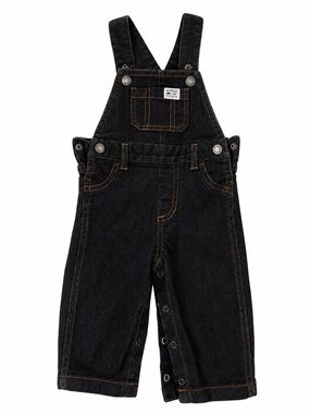 Carter’s Baby Denim Overalls 9 Months Little Chopper Dark Wash